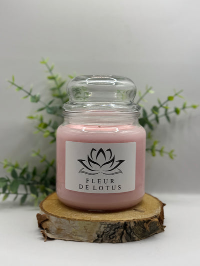 Große Duftkerze „Lotusblume“