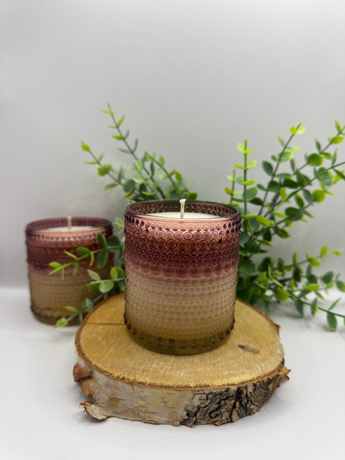 Jasmin-Perlenkerzen im Glas